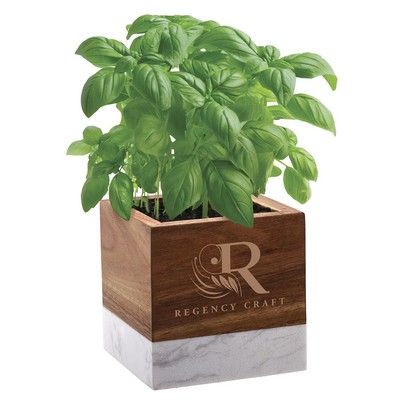 Acacia Wood & Marble Blossom Kit